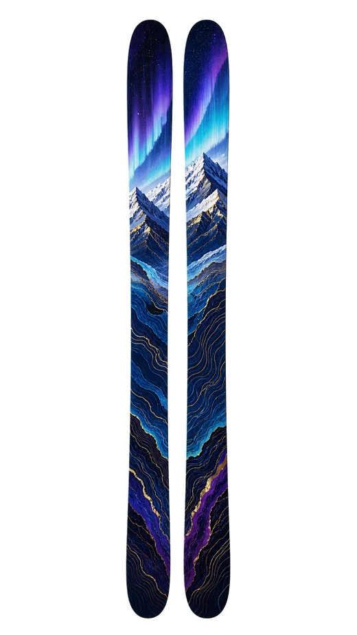 Captured ski base